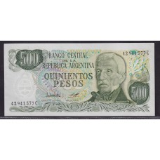 ARGENTINA COL. 646f BILLETE DE 50 PESOS BOT. 2428b SIN CIRCULAR UNC